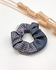 gumki do włosów Scrunchie/frotka 100% Jedwab Patchwork 2