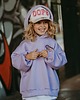 bluzy dla dziewczynki Bluza oversize Teddyland lawenda 6