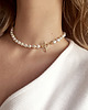 złote naszyjniki Pearl choker No.4 1
