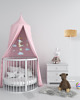 lampy podłogowe Designerska lampa podłogowa do salonu z rattanowym kloszem JERSEY BOHO 4