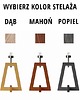 lampy stołowe Nowoczesna lampa drewniana z abażurem do sypialni CLIO 1