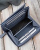 portfele damskie Portfel damski skórzany mały błękitny w orientacji poziomej z RFID SL-06-CB 4