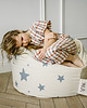 pufa dla dziecka Puf BINI WITH STARS  GREY 3