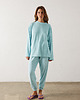 spodnie dresowe damskie Spodnie DONNA aqua 2