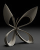 figurki i rzeźby Rzeźba BUTTERFLY, oryginalna forma przestrzenna 1