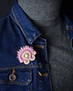 broszki Cukierkowa  broszka soutache 1