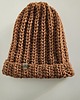 czapki damskie Czapka wełniana w kolorze miedzi 1