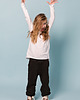 bluzki dla dziewczynki Longsleeve basic white mama i dziecko 1
