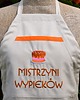 fartuchy kuchenne Fartuch Kuchenny bawełniany beżowy haftowany MISTRZYNI WYPIEKÓW - PREZENT 3