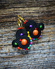 kolczyki soutache Kolorowe Lentinki- kolczyki soutache 1