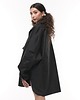 kurtki damskie Kurtka koszulowa czarna oversize 7