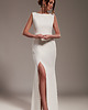 sukienki maxi damskie Sukienka "Holly" - ecru maxi 1