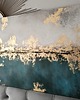 obrazy ZŁOTY BRZEG Abstrakcyjny obraz ręcznie malowany, 100x70 cm 4