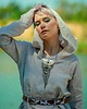 sukienki midi damskie Sukienka lniana z wielkim kapturem ,boho, na plaże 4