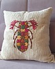 poduszki, poszewki - różne Poszewka z haftem chrząszcza -szept jesieni. 1