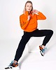 bluza bez kaptura damska Pomarańczowa bluza Danger 8