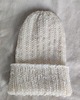 czapki damskie Czapka z wełny owczej śmietankowa WOOLLY śmietanka 2