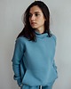 bluza z kapturem damska Kangurka DAMSKA BŁĘKITNY KRÓLIK Z USZAMI 1