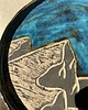 patery i talerze Ceramiczny talerzyk z motywem gór 2