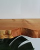 półki Półka ścienna z niewidocznym mocowaniem - naturalny modrzew 34/14 cm 1