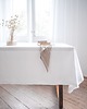 obrusy i serwetki Lniany obrus z listwą  heavy linen PURE WHITE 4