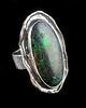 pierścionki srebrne Nieziemski matrix opal 3