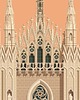 plakaty Duomo Di Milano - plakat giclee art 1