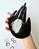 pojemniki na biżuterię Ceramiczny Stojak na Biżuterię Dłoń Czarna Mamba 2