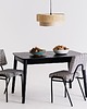 meble - stoły i stoliki - stoły Stół rozkładany ANTON BLACK 120x80 czarny 1
