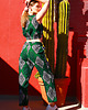 topy damskie Bawełniany Crop Top zielony Umende 1
