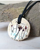 wisiory Wisiorek ceramiczny FLORA  3 1