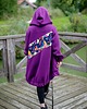 bluza z kapturem damska Bluza Elastic Violet 3