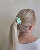 gumki do włosów Gumka jedwabna, scrunchie, daisy MIDI 2