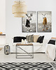 obrazy Komplet dwóch obrazów 2x 80x120cm ŁOŚ I KLĘPA 1