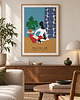 plakaty Plakat Fine Art giclee Dziewczyna z kotką. Polski New Look 5