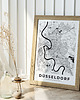 plakaty Plakat Mapa Dusseldorf 4
