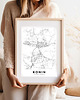 plakaty Plakat Mapa Konin 3
