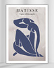plakaty Zestaw 3 plakatów Blue fascination Matisse style 3