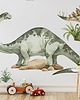 naklejki ścienne do pokoju dziecka Naklejki Ścienne Dinozaury - Brontozaur i Stegozaur A212 5