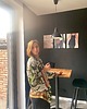 szlafroki damskie Szlafrok narzutka kimono krótkie z kantką 3