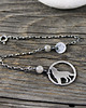 bransoletki wire wrapping Wilk - srebrna bransoletka 1