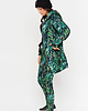 bluza z kapturem damska Bluza Green Monstera Zip 2