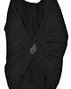 bluza bez kaptura damska Czarna Bluza z odkrytymi plecami Show'em Black 9