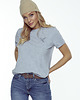 t-shirt damskie Koszulka T-SHIRT basic z haftem Koliber 1