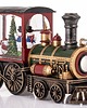 dekoracje świąteczne Pociąg Świętego Mikołaja 18x30,5x10 cm LOKOMOTIVA 3