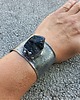 bransoletki wire wrapping Turmalin jak węgiel- bransoletka regulowana 1
