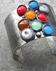 bransoletki wire wrapping Zamówienie Świetliste kolorki    - BRANSOLETA MANKIET - CUFF 2