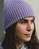 czapki damskie Czapka 100% Merino - Liliowa 1