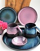 kubki Taca / Patera + talerze + kubki ceramiczne 2 szt -  Niebo z różem 5
