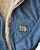 kurtki damskie Sztruksowa Kurtka Teddy Dusty Blue 1